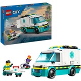 LEGO City Ambulance, Bygge legetøj Byggesæt, 5 År, Plast, 184 stk, 426 g
