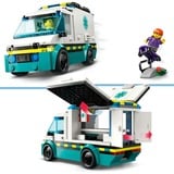 LEGO City Ambulance, Bygge legetøj Byggesæt, 5 År, Plast, 184 stk, 426 g