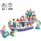 LEGO Disney Princess Ariels kongelige bryllupsbåd, Bygge legetøj 