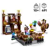 LEGO Minecraft Skovpalæets kampring, Bygge legetøj Byggesæt, 10 År, Plast, 491 stk, 688 g