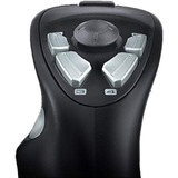 Logitech Extreme 3D PRO Sort, Hvid USB 2.0 Joystick Digital PC Sort/Sølv, Joystick, PC, Digital, Ledningsført, USB 2.0, Sort, Hvid