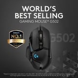Logitech G502 HERO, Gaming mus Sort