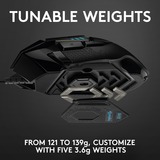 Logitech G502 HERO, Gaming mus Sort