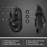 Logitech G502 HERO, Gaming mus Sort