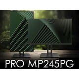 MSI Pro MP245PG computerskærm 60,5 cm (23.8") 1920 x 1080 pixel Fuld HD LCD Sort, LED-skærm Sort, 60,5 cm (23.8"), 1920 x 1080 pixel, Fuld HD, LCD, 4 ms, Sort