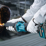 Makita Batteri-lige sliber GD001GZ XGT, 40 Volt, Lige grinder Sort/Blå