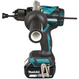 Makita Batteridrevet slagboremaskine DHP492RTJ, 18Volt, Slagborer skruemaskine Blå/Sort