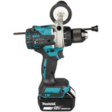 Makita Batteridrevet slagboremaskine DHP492RTJ, 18Volt, Slagborer skruemaskine Blå/Sort