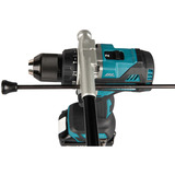 Makita Batteridrevet slagboremaskine DHP492RTJ, 18Volt, Slagborer skruemaskine Blå/Sort