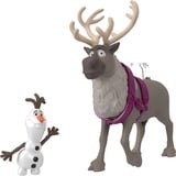 Mattel Disney Frost-legesæt med klassisk eventyrbog, Spil figur Disney Frozen Disney Frost-legesæt med klassisk eventyrbog, 3 År, Flerfarvet, Plast