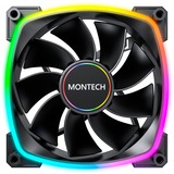 Montech RX140 PWM 140x140x25, Sag fan Sort