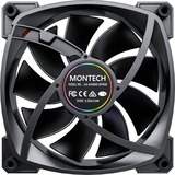 Montech RX140 PWM 140x140x25, Sag fan Sort