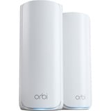 Netgear Orbi 770 Tri-band (2,4 GHz/5 GHz/6 GHz) Wi-Fi 7 (802.11be) Hvid 7 Intern, Maskepunkt adgang Hvid, Hvid, Intern, Mesh-system, 540 m², Tri-band (2,4 GHz/5 GHz/6 GHz), Wi-Fi 7 (802.11be)