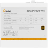 Ocypus Iota P1000 White, PC strømforsyning Hvid
