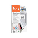 Peach Bürogeräte A4 Hvid 100 stk, Indbindings omslag Hvid, A4, Hvid, 250 g/m², 100 stk