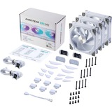 Phanteks D30-140 PWM Reverse DRGB, Sag fan Hvid