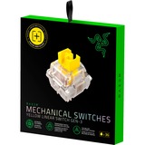 Razer Yellow Switch-Set, Nøglekontakt Gul/gennemsigtig