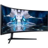 SAMSUNG Gaming Skærm Hvid/Sort