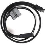 SilverStone CP10 0,5 m Interne Strømkabler, Adapter Sort, 0,5 m, SATA 6-polet Slimline, Hanstik, Hanstik, Sort