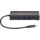 Sonnet Echo 6 USB-C Multi Hub, Docking station Sort