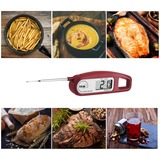 TFA Thermo Jack mad termometer -40 - 250 °C Digital Rød, CR2032, 3 V, 116 mm, 20 mm, 38 mm, 39 g