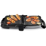 Tefal GC3050 kontaktgrill Sølv/Sort, Sort, Metallic, Titanium, Rustfrit stål, Rektangulær, Stegeplade, 600 cm², Hængslet låg, Fastlåsningslåg