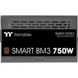 Thermaltake PS-SPD-0750MNFABE-3, PC strømforsyning Sort
