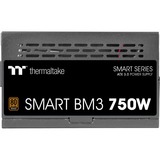 Thermaltake SMART BM3 750W, PC strømforsyning Sort