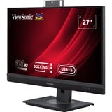 ViewSonic VG Series VG2757V-2K LED display 68,6 cm (27") 2560 x 1440 pixel Quad HD Sort, LED-skærm Sort (mat)/grå, 68,6 cm (27"), 2560 x 1440 pixel, Quad HD, LED, 5 ms, Sort