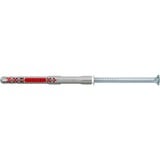 fischer DuoXpand 10x140 T, 562158, Dyvel Lys grå/Rød