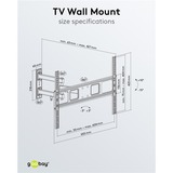 goobay 49745, Wall Mount Sort