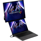 ASUS ZenScreen Fold OLED MQ17QH computerskærm 43,9 cm (17.3") 2560 x 1920 pixel Quad HD Sølv, OLED skærm Sølv, 43,9 cm (17.3"), 2560 x 1920 pixel, Quad HD, OLED, 0,2 ms, Sølv