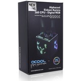 Alphacool Eisbaer Aurora HPE Edition 360 CPU AIO 360mm, Vandkøling Sort