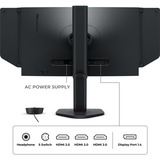 BenQ XL2566X+, Gaming Skærm Sort