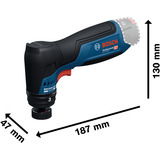 Bosch GSS 12V-32, 06019L1000, Tilfældige rystepudser Blå/Sort