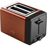 Bosch TAT4P429DE brødrister 2 skive(r) 970 W Brun kobber/Sort, 2 skive(r), Brun, Knapper, Niveau, Dreje, CE, VDE, 970 W, 220 - 240 V