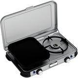 Campingaz 2176805 Camping Kitchen 2 Grill & Go CV, Gaskomfur gaskoger grå/Sort