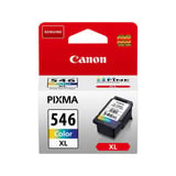 Canon PG-546XL blækpatron 1 stk Original Højt (XL) udbytte Blå, Magenta, Gul Højt (XL) udbytte, Blå, Magenta, Gul, Pigmentbaseret blæk, 1 stk, 300 Sider, Enkelt pakke
