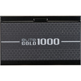 Cooler Master ELITE GOLD 1000, PC strømforsyning Sort