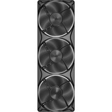 Corsair RS360 II Unified Frame, Sag fan Sort