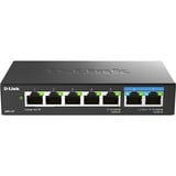 D-Link DMS-107/E netværksswitch Ikke administreret Gigabit Ethernet (10/100/1000) Sort Ikke administreret, Gigabit Ethernet (10/100/1000)