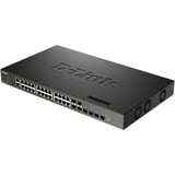 D-Link DXS-3410-32XY netværksswitch Administreret L3 Fast Ethernet (10/100) Sort Administreret, L3, Fast Ethernet (10/100), Fuld duplex, Stativ-montering