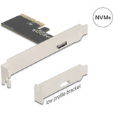 DeLOCK PCI Express x4 kort til 1 x ekstern OCuLink SFF-8612 - LP, Interface card 