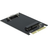 DeLOCK SATA 22 pin male to mSATA slot interface-kort/adapter Intern SATA, mSATA, 51 mm, 80 mm, 5 mm, Kasse