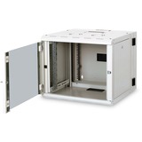 Digitus 19" 9U Wall Mounting Cabinet Vægmonteret stativ Grå, IT kabinet Lys grå, Vægmonteret stativ, 9U, 100 kg, Grå