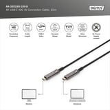 Digitus 4K USB-C AOC AV-forbindelseskabel Sort