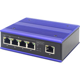 Digitus 4-port Fast Ethernet PoE industriel unmanaged, Switch 