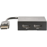 Digitus DS-45404 video-splitter DisplayPort 2x DisplayPort, Splittere &amp; switche Sort, DisplayPort, 2x DisplayPort, 4096 x 2160 pixel, Sort, 16 Bit, 60 Hz