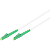 Digitus Fiberoptisk simplex patchkabel, stålforstærket, singlemode, LC/APC > LC/APC Hvid