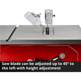 EINHELL Bordsav TC-TS 8, Tabel rundsav Rød